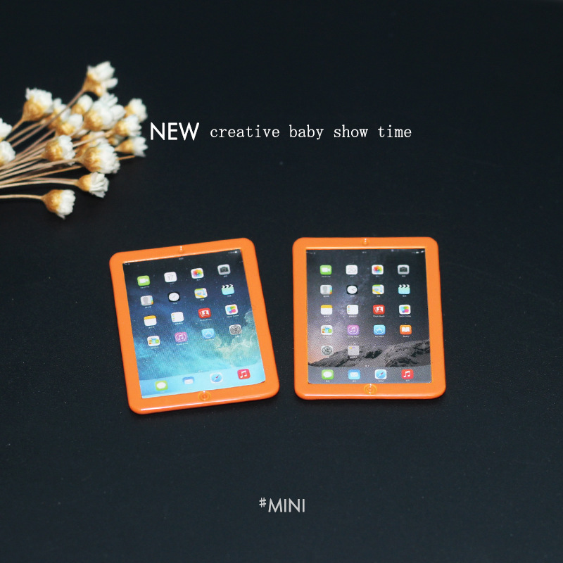 Phone Accessories Europe - 1:12 인형집 시뮬레이션 미니 태블릿 장식