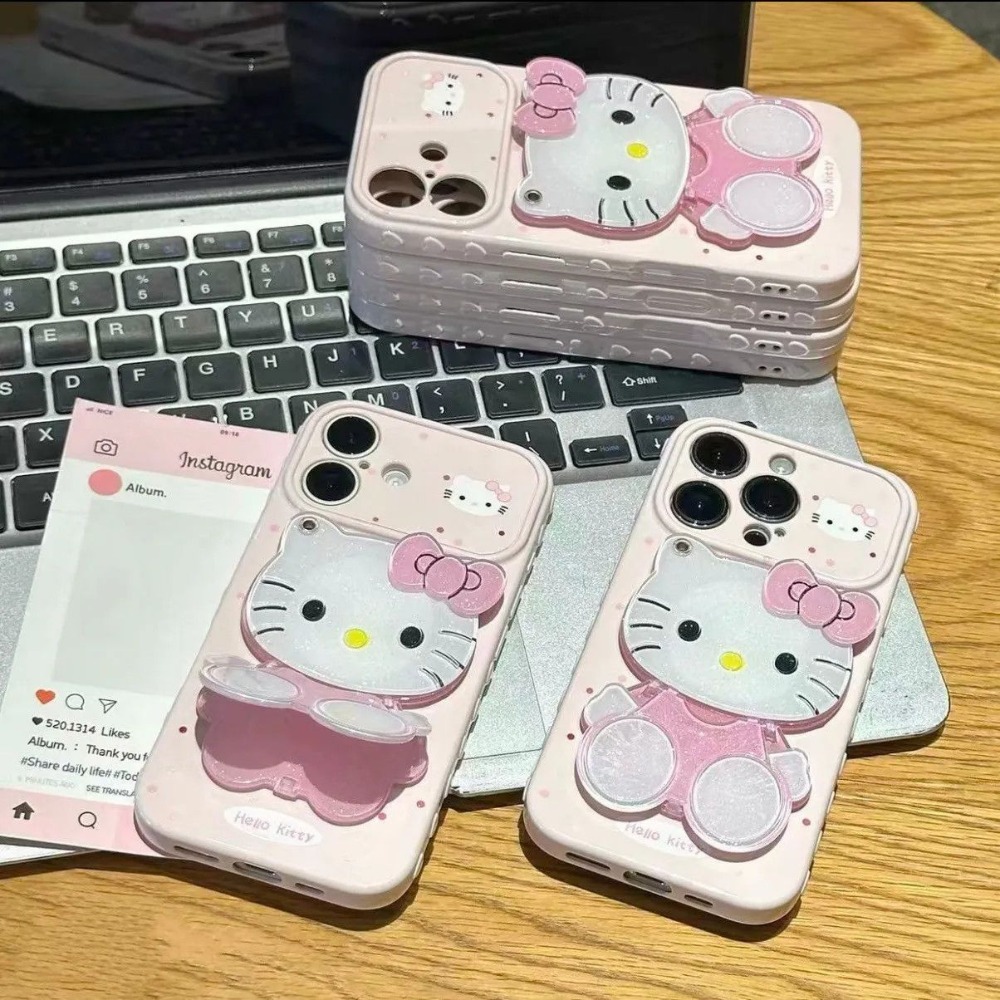 Phone Accessories Business - 창의적인 애니메이션 주변기기 폰 케이스 홀더,