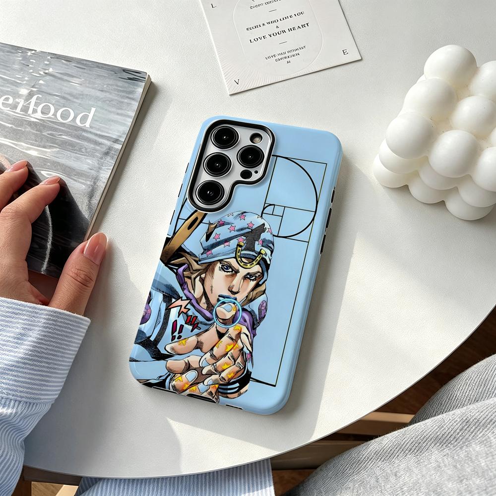Samsung Accessories Phone - 핫 쿨 애니메이션 J-JOJO 스틸볼런 폰