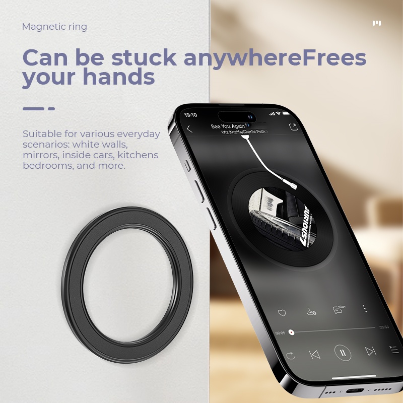Phone Accessories Magnetic - 맥세이프 강력 자석 링 폰 홀더