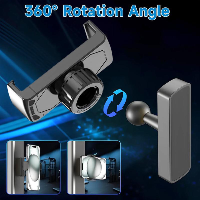 헬스장용 360도 회전 자석 휴대폰 거치대 °   운동 - Phone Accessories Magnetic 리뷰 및 가격