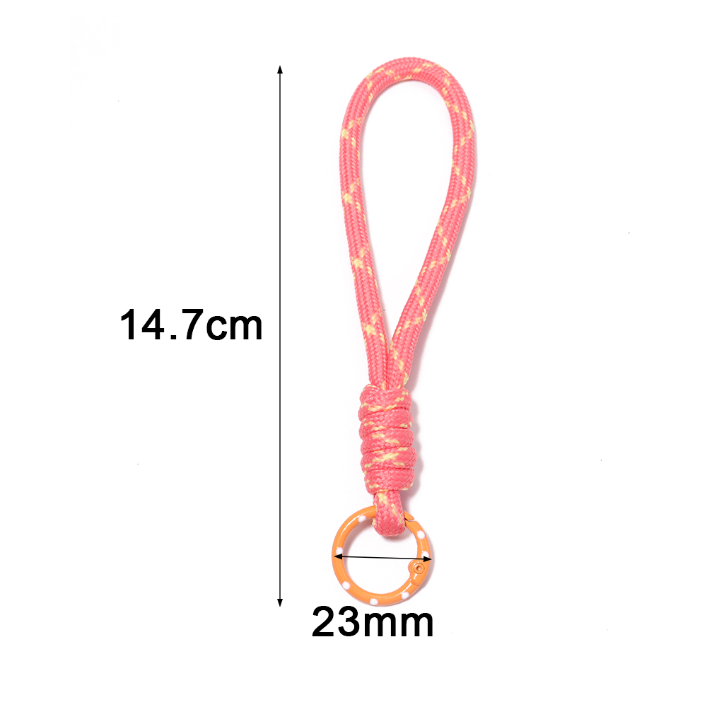 5개/세트 다채로운 색상의 땋은 키체인 휴대폰 끈 분실 - Phone Accessories For Car 리뷰 및 가격