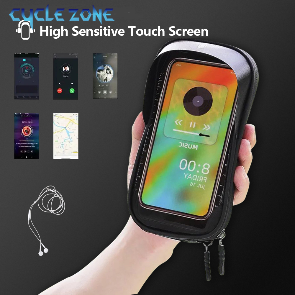 자전거 가방 자전거 상단 앞 튜브 프레임 가방 터치스크 - Phone Zone Accessories & Repair Lake Charles La 리뷰 및 가격