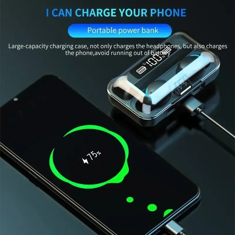 2026New F9 TWS 무선 헤드폰, F9 블루투스 - Bluetooth Earphone Tws 리뷰 및 가격