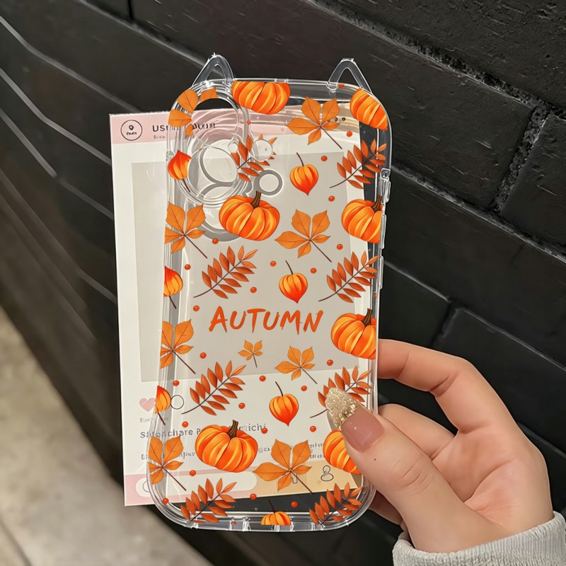 가을 호박 낙엽 패턴 아이폰 케이스 (아이폰 17, 1 - Phone Accessories Kiosk 리뷰 및 가격