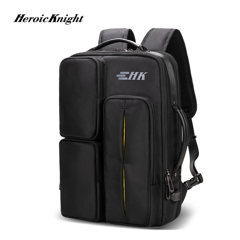 남성용 영웅 기사 노트북 배낭 YKK 다기능 일일 작업 - Phone Accessories Business 리뷰 및 가격