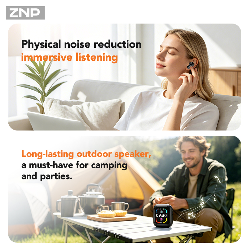 ZNP N04 TWS 무선 이어버드: 터치 스크린, 블 - Bluetooth Earphone Tws 리뷰 및 가격