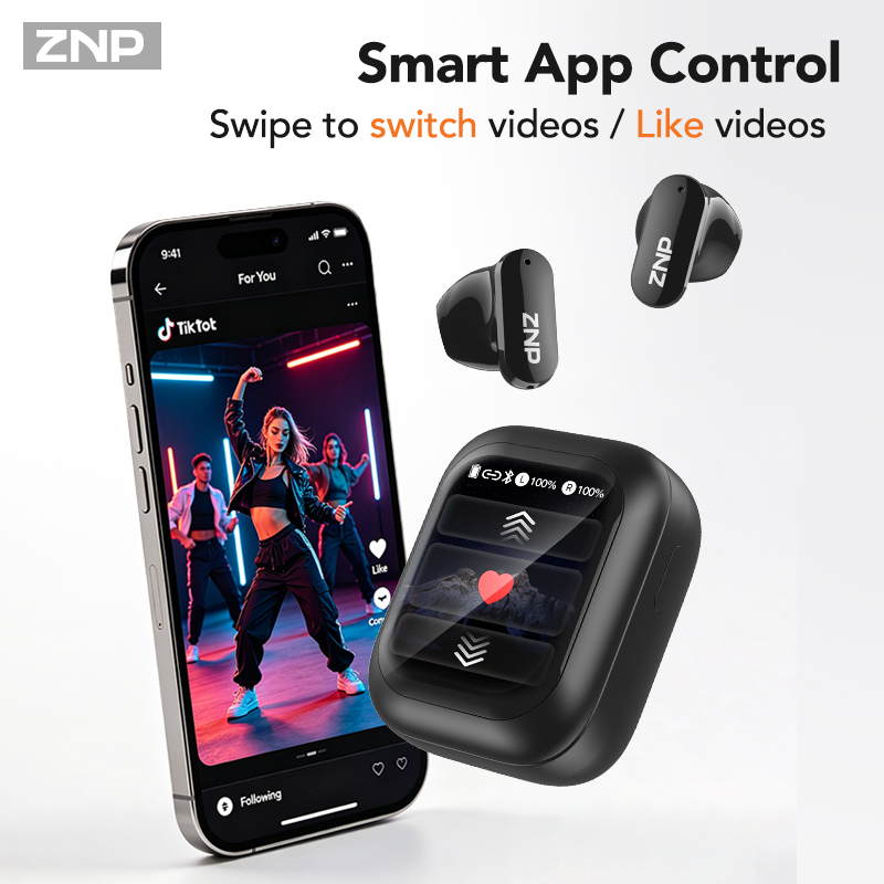 ZNP N04 TWS 무선 이어버드: 터치 스크린, 블 - Bluetooth Earphone Tws 리뷰 및 가격