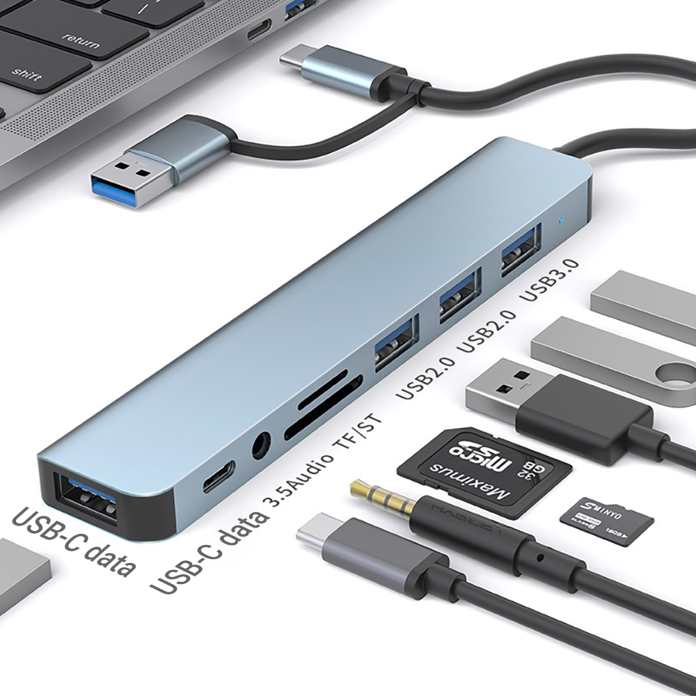 9-in-1 듀얼 헤드 USB 도킹 스테이션 USB-A - Phone Accessories You Need 리뷰 및 가격