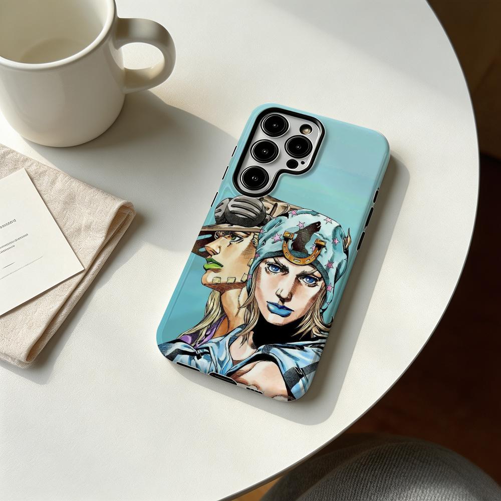 핫 쿨 애니메이션 J-JOJO 스틸볼런 폰 케이스 삼성 - Samsung Accessories Phone 리뷰 및 가격