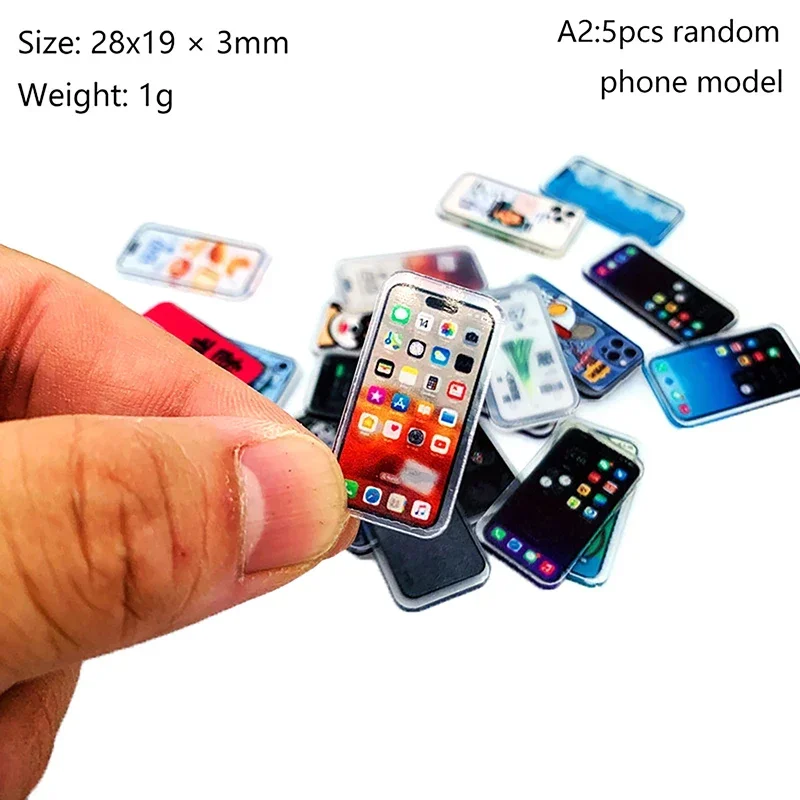 1/12 인형 집 미니 휴대폰 모델, 인형 집 시뮬레이 - Phone Accessories Europe 리뷰 및 가격