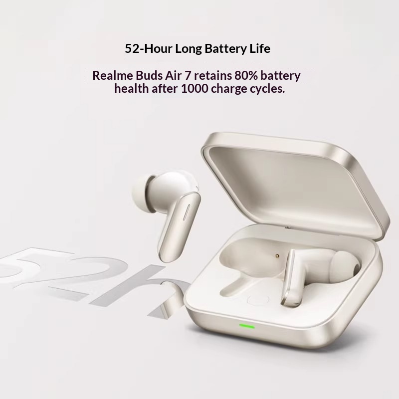 오리지널 리얼미 버즈 에어 7 52dB 액티브 노이즈  - Bluetooth Earphone Tws 리뷰 및 가격