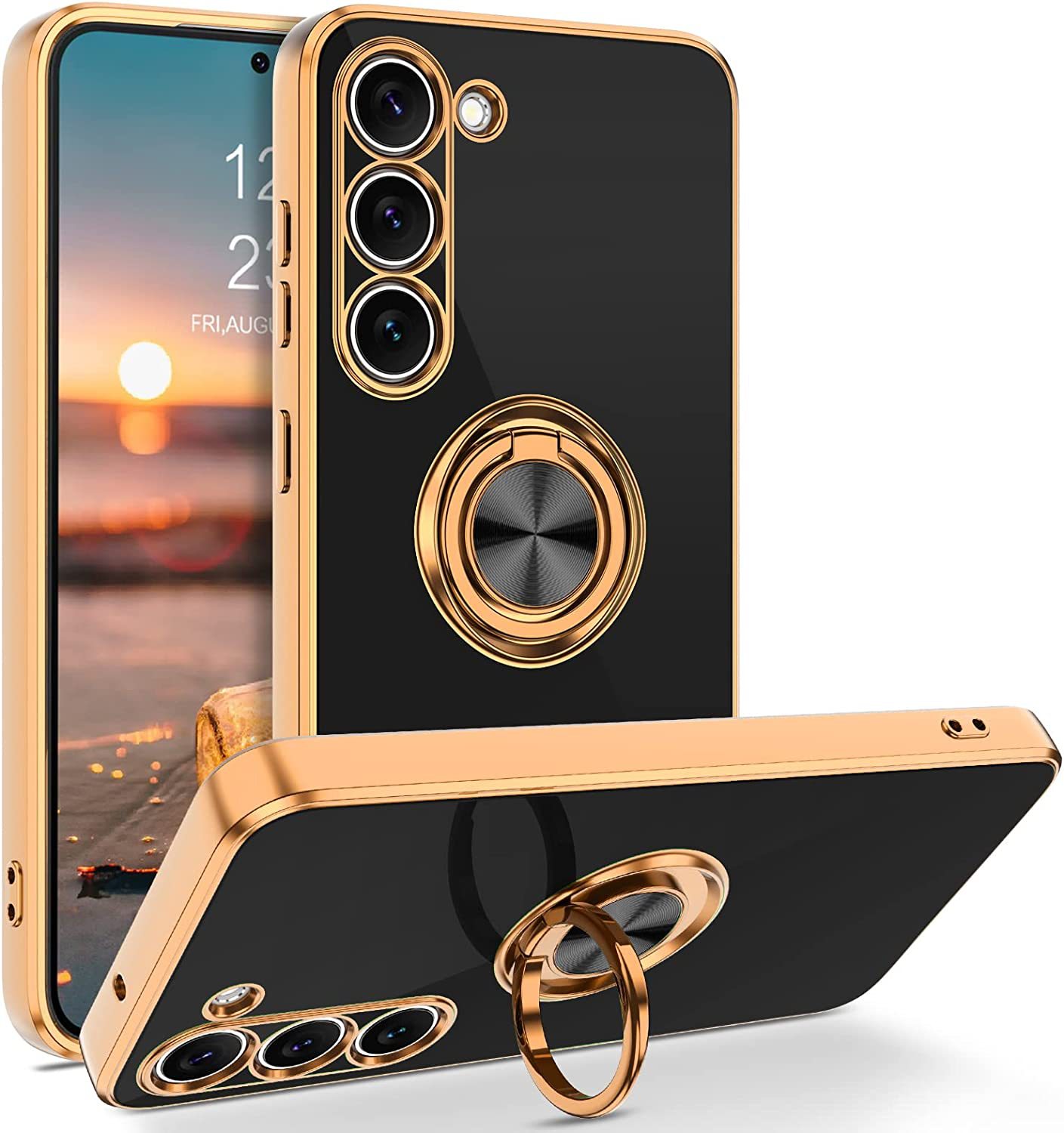 럭셔리 도금 마그네틱 360 ° 삼성 갤럭시 A07 A - Phone Accessories Case 리뷰 및 가격