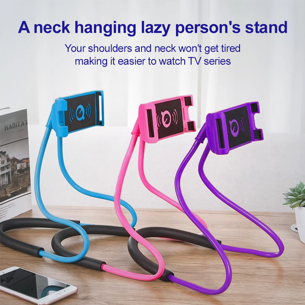 목걸이형 게으른 핸드폰 거치대, 유연한 구즈넥 휴대폰  - Phone Accessories You Need 리뷰 및 가격